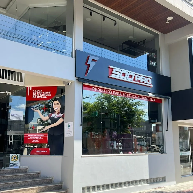 Loja Smart - Exemplo de unidade 500 PRO